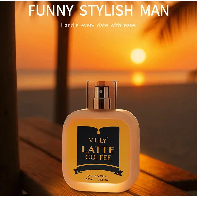 Coconut Vanilla Chocolate Milk Coffee Cream Men Perfume Spray,Fruity Floral Gourmand Notes Unisex Scent,Musk Fragrance Mist