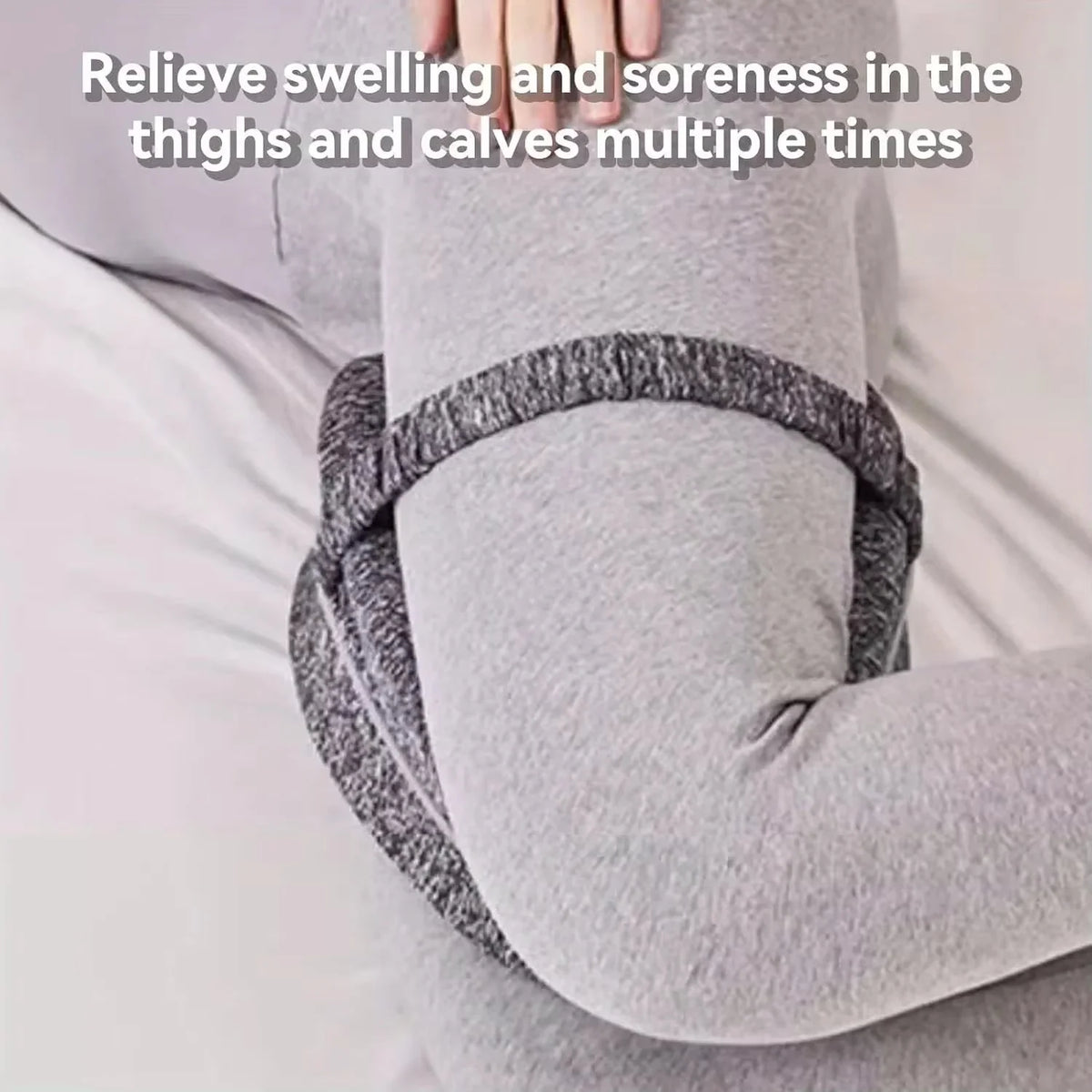 Memory Foam Knee Pillow with Adjustable Strap Heart Hollow Leg Support Pillow for Side Sleepers Pregnancy Relief Hip Back Sciati