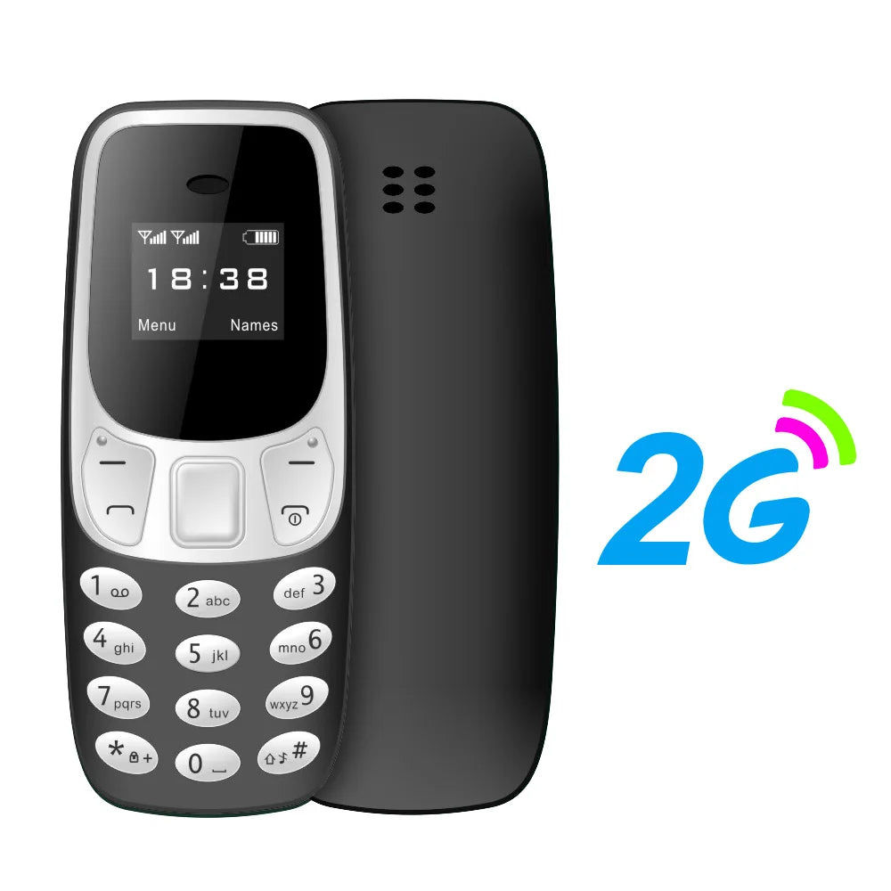 SERVO BM10 Super Mini Mobile Phone Dual SIM Magic Voice Dial Bluetooth Earphone Auto Call Recording Blacklist Mp3  2G Cellphones