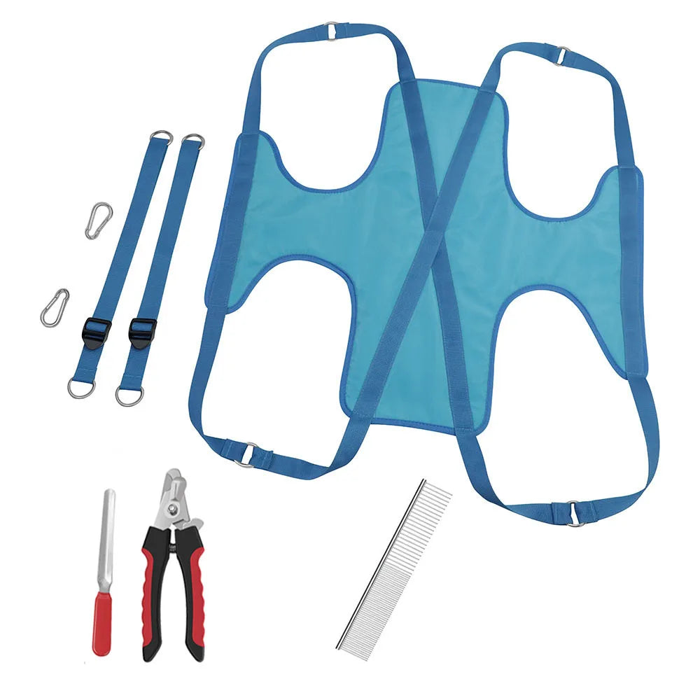 Pet Cat Grooming Hammock Helper Cat Grooming Hammocks Restraint Bag Puppy Dog Cat Nail Trimming Bathing Bag Hammocks