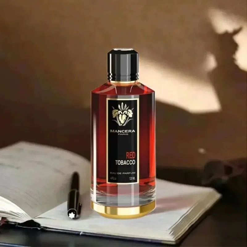 Mancera Tobacco Fragrance for Men 120ml Eau de Parfum Strong Long Lasting Perfume with Oud & Amber Luxury Woody Spicy Scent
