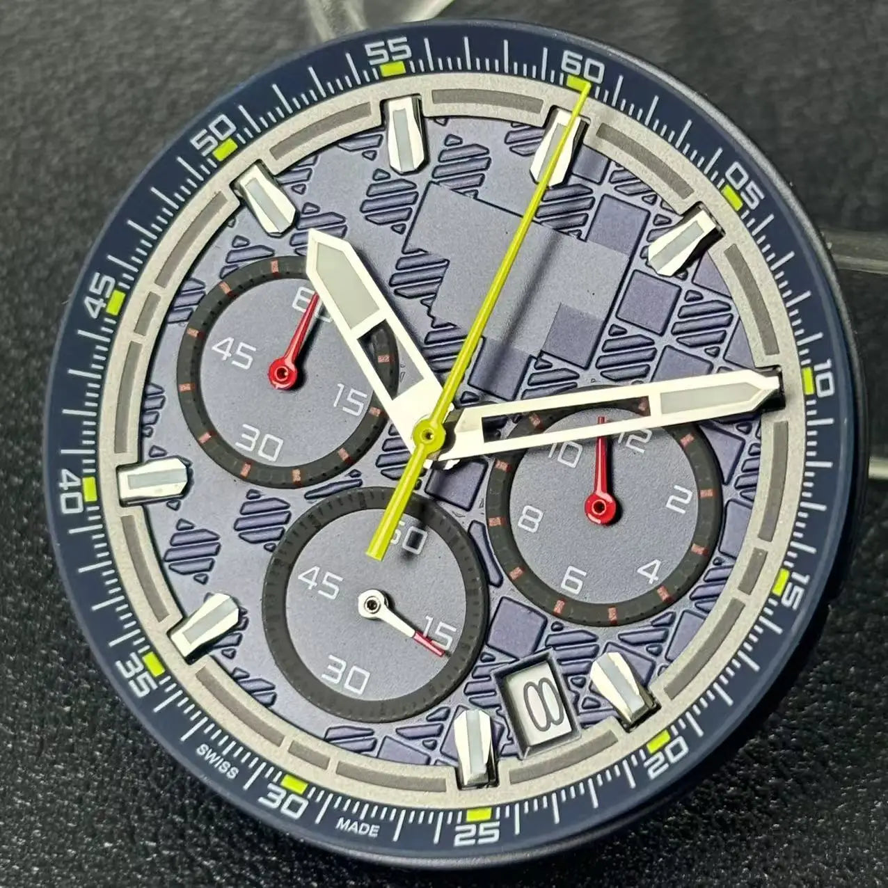 2025NEW 42mm Men's watches chronograph case VK63 case metal case for VK63 Movement 18.5mm strap accessories vk63 watch case