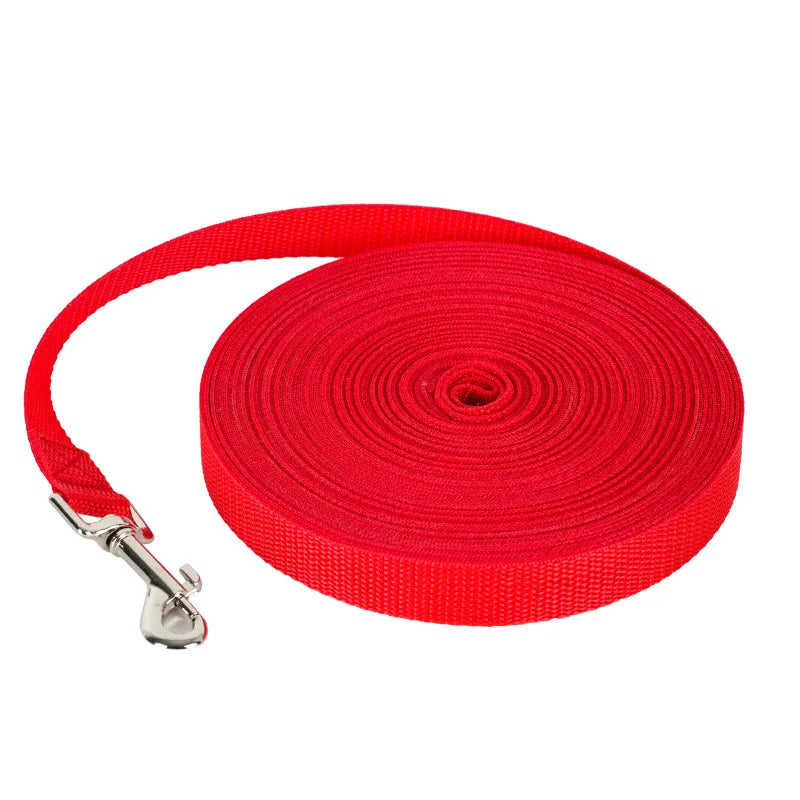 Dog Leash For Medium Large Dogs Pet Puppy Cat Walking Training Lead Rope Big Dog Nylon Rope Long Leashes 6m 10m 15m 20m 30m 50m