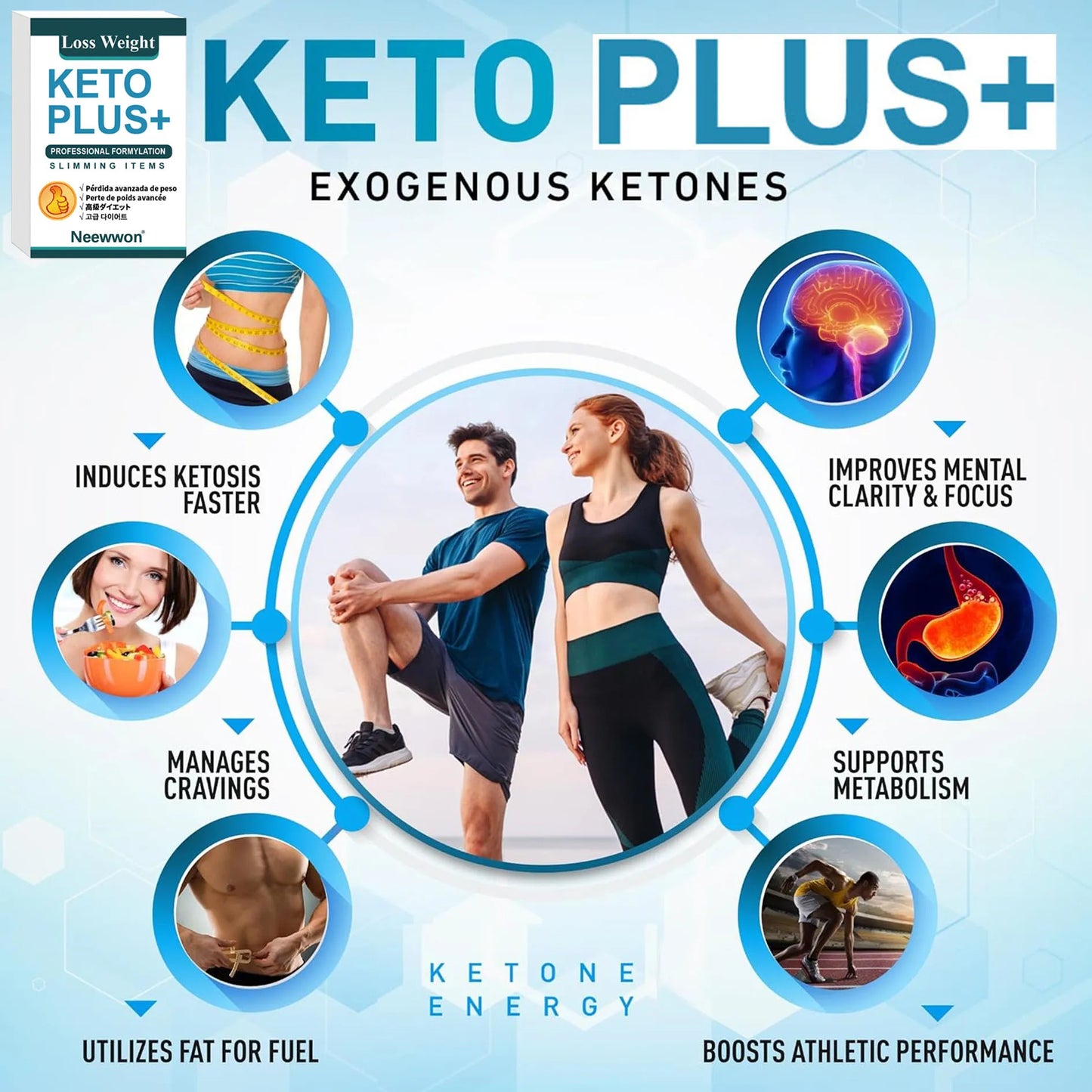 Natural gut balance brings light physical comfort