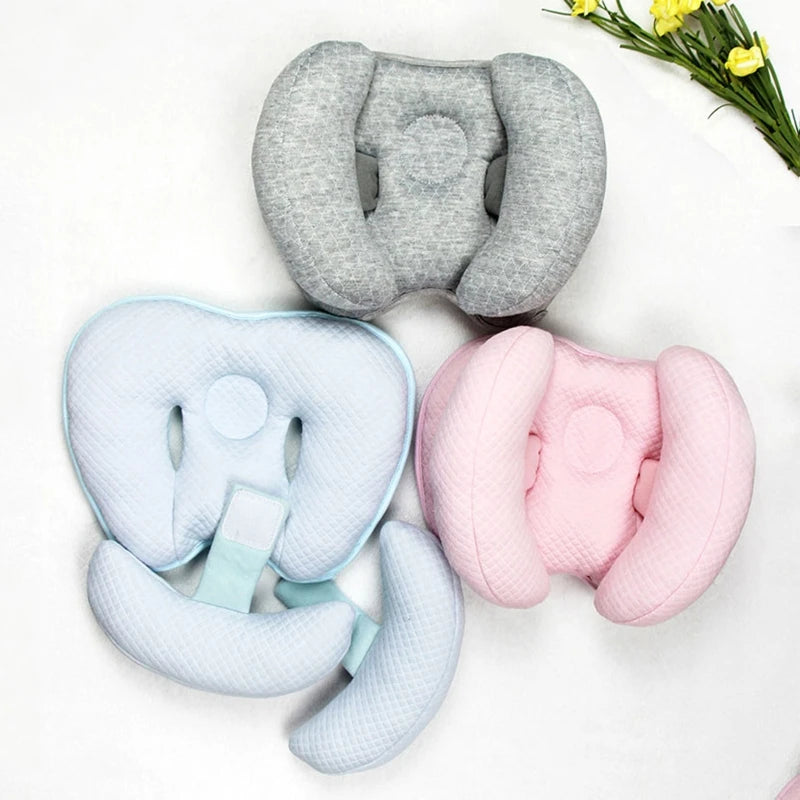 Baby Head Protective Pillow Safety Car Seat Neck Support Sleeping Pillows Adjustable Children U-Shape Headrest Cushion