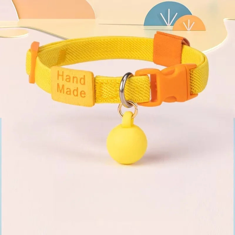 Pet Collar High Elastic Adjustable Puppy and Cat Collar Decorative Cat Necklace