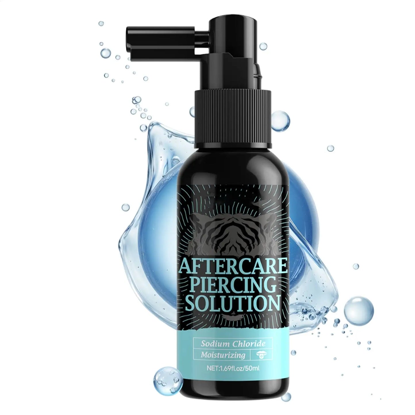 50ml Piercing After Care Solution Gentle Safe Mist Piercing Spray Aftercare For Adults Men Women Friends Daily Home Indoor