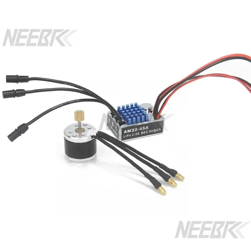 1/12 RC MN Car MN82 MN99 MN168 MN78 Upgrade Kit 2322 2600KV 3500KV Brushless Motor AM32 45A ESC SM3.0/T Plug Model DIY Parts