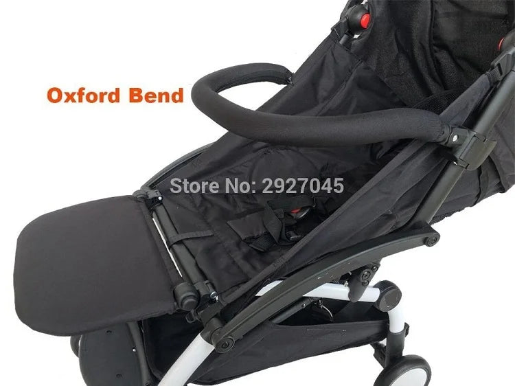 MomTan® Baby Stroller Accessories Armrest PU Leather Bumper Bar Handrail Extend Footboard Compatible with Babyzen YOYO 2  YOYO 3