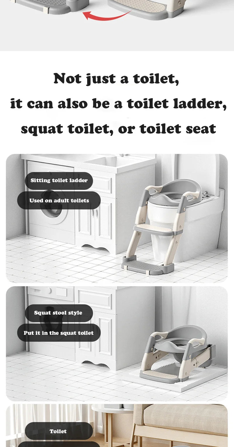 Children's Toilet Seat Baby Boy Step Stool Portable Potty Child WC Portable Child Potty Training Seat Baby Toilet Pot Baby Potty