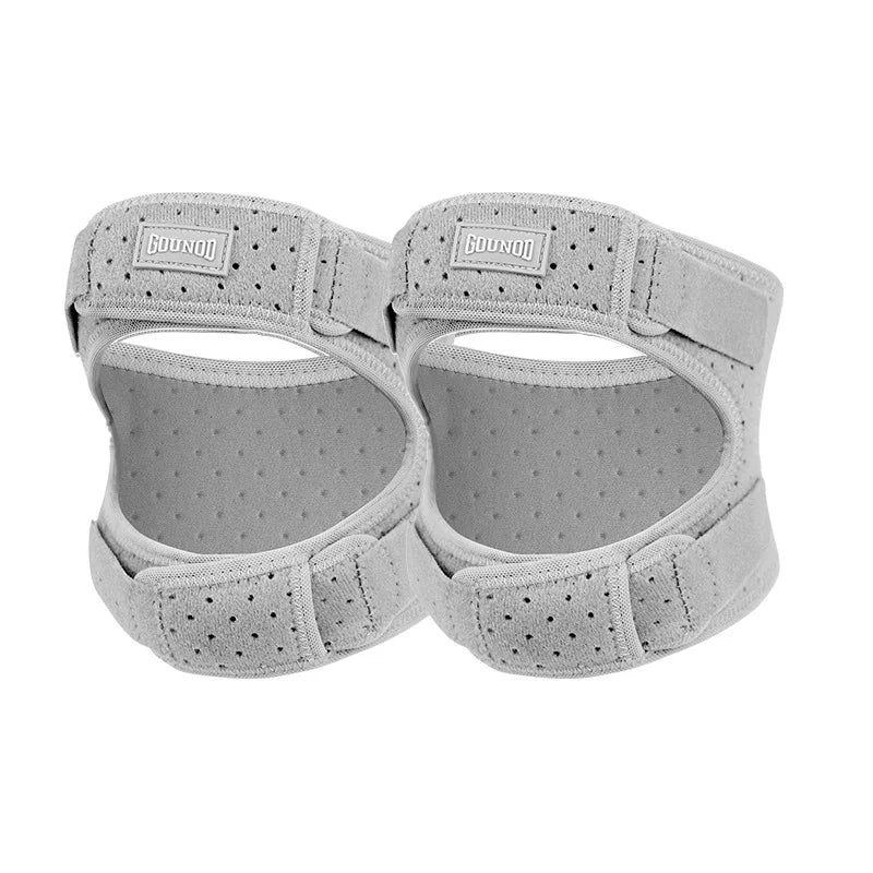 1/2pcs Sport Patellar Strap Silicone Cushioning Knee Pads Meniscus Strap for Men Women Sports Safety