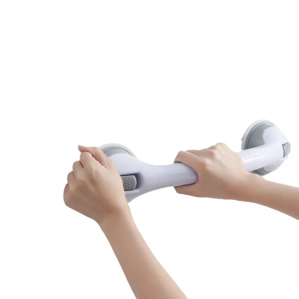 Heavy Duty Suction Grab Bar Shower Bathroom Safety Handle Anti-Slip Grip Elderly Assist Balance Bar Handicap Bathing Tools