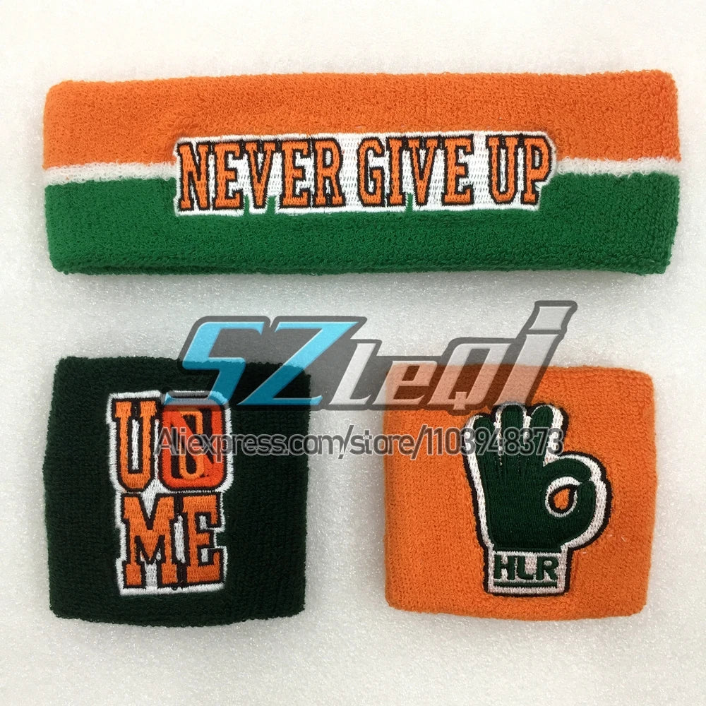 2024 Cotton Unisex Sports Sweatband For JOHN CENA Wristband Gym Running Safety Wrist Support Brace Wrap Bandage Wrist Protector