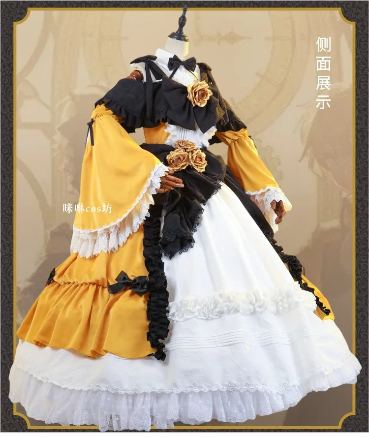 15th Anniversary Rin Cosplay Costume Women Cute Gothic Lolita Dress Halloween Outfits Anime Clothing Custom Made