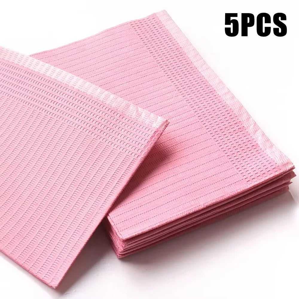 250/125/50/5pcs Black Tattoo Bibs Cleaning Wipes Pad Disposable Dental Tattoo Waterproof Sheets Paper Tattoo Accessories