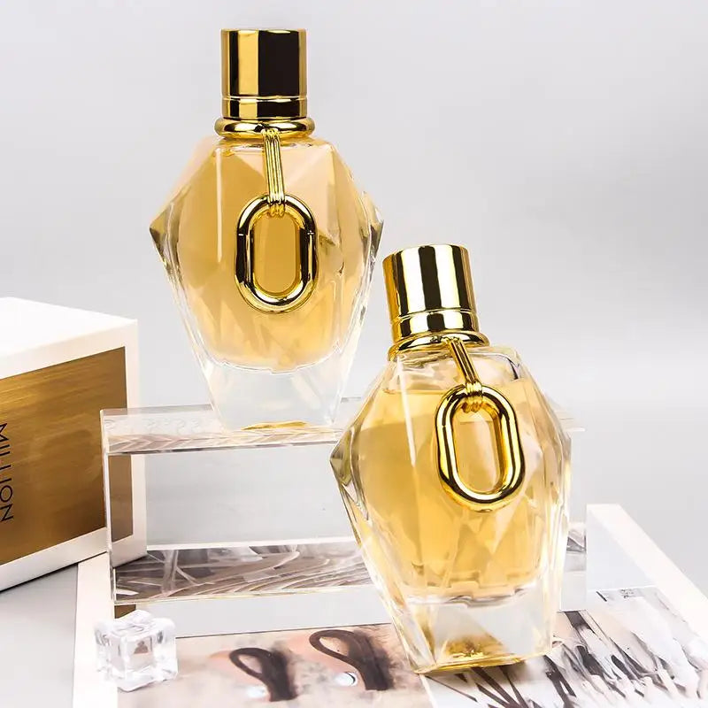 100ml Unisex  Brand Gold Million Long Lasting Fresh Floral Woody Fragrance Eau de Parfum Body Spray Charm Perfume
