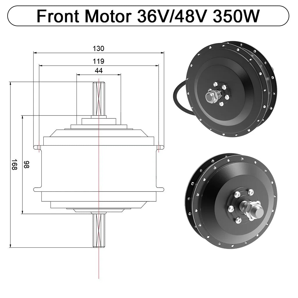 250W 350W 500W High Spedd Ebike Hub Motor & Assembled Wheel 20-29Inch 700C Tyre Electric Bicycle  Rotary Cassette Ebike Kit