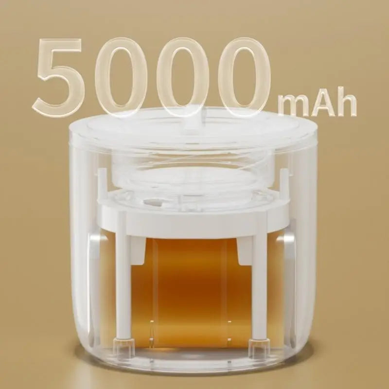 G2AD Portable Baby Bottle Warmer with Quick Heating and Digital Temperature Control 4-Gear Adjust for Home and Travel Use