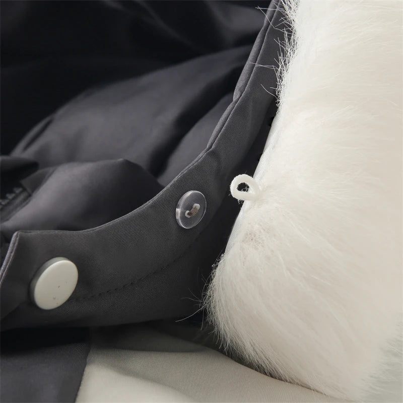 Baby Winter Jumpsuit Warm Baby Ski Suit New Fashion Children Clothing Set Waterproof Kids Girls Snowsuit Thicken Boys Overalls