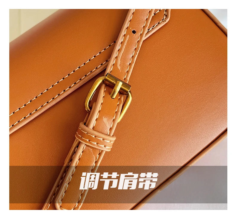 2026 Elegant Fashion Luxury Light Luxury Women's Shoulder Crossbody Bag, Designer Original Leather Tote Bag