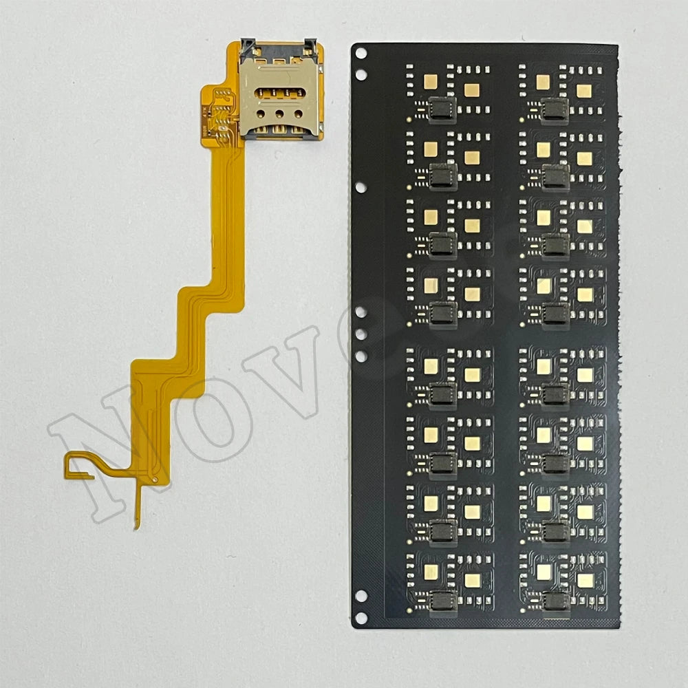 US Version For iPhone 17Pro 17 Pro Max ESIM to SIM Card Flex Cable Replacement with Built-in MEP Super Snow IC Repair Tools