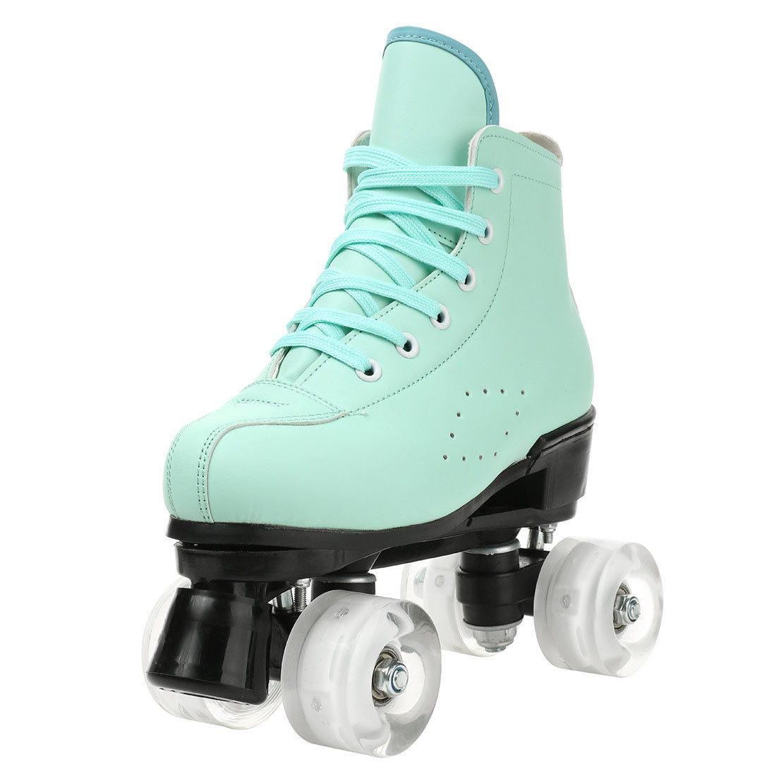 2025 Double-Row Roller Skate Shoes  4 Wheels Skates For Women Men Outdoor Sport Skating Training Quad Sneakers Size 34 35 36-45