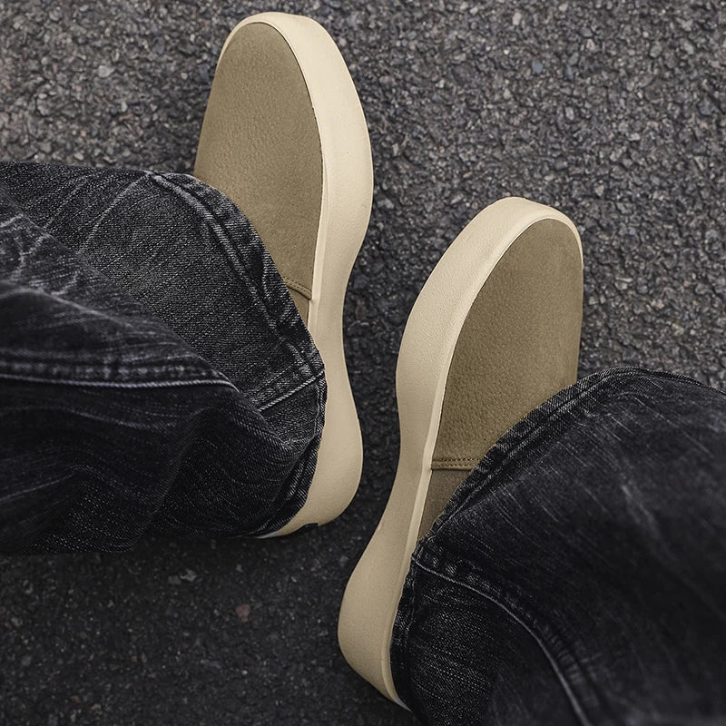 Luxury Brand Men's Loafers Slip-On Comfortable Casual Shoes Breathable Soft Sole Driving Moccasin Classic Male Walking Shoes