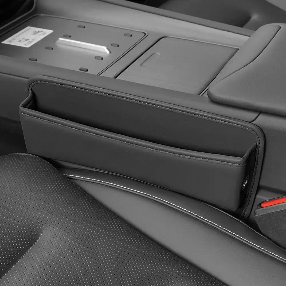 Leather Car Seat Gap Filler Organizer and Storages Automotive Accessories Universal for Car SUV Truck Fill The Gap Amagi