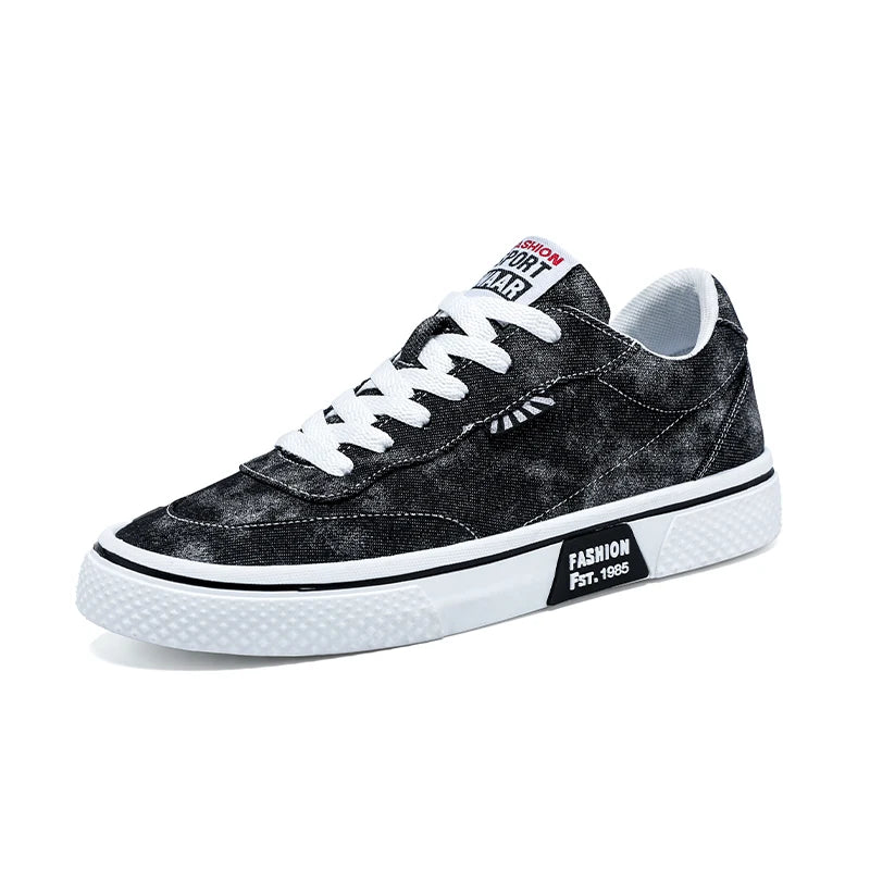 Men's canvas shoes large size fashion casual sports shoes men's platform light breathable men's outdoor running shoes