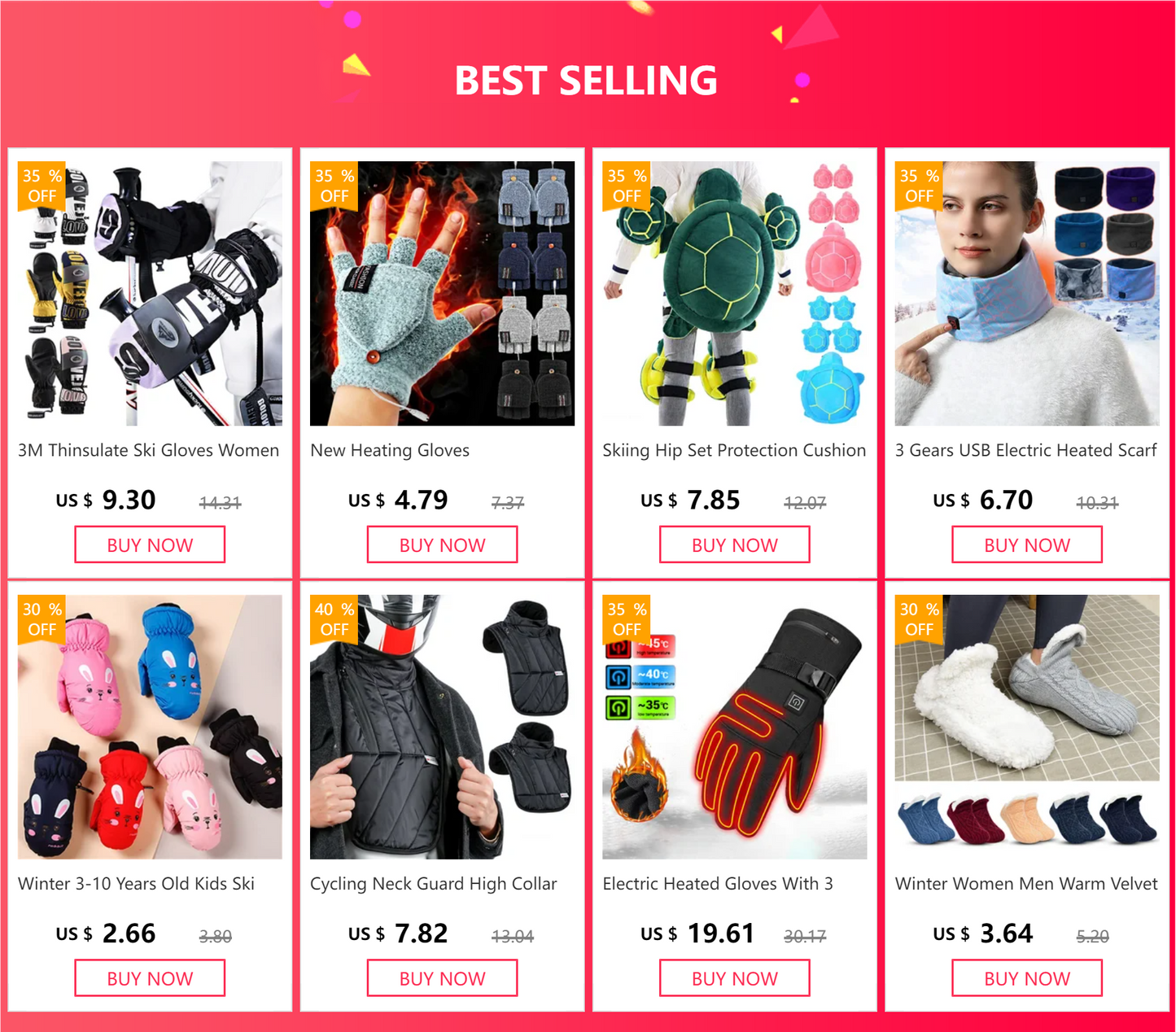 3M Thinsulate Ski Gloves Women Men Windproof Breathable Waterproof Thermal Winter Warm Snow Skate Mittens Snowboard Accessories