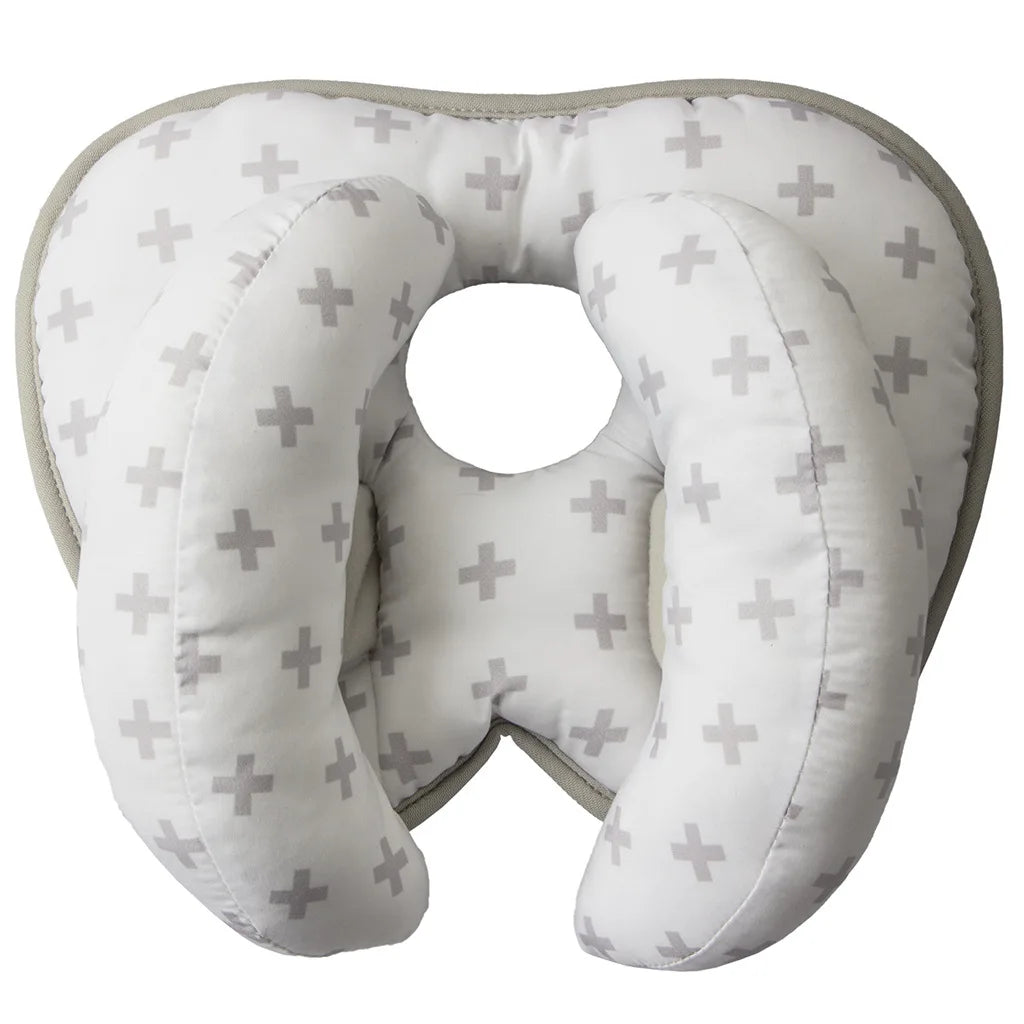 Infant Head Support Pillow for Car Seat Stroller Baby Neck Support Cushion with Adjustable Straps Child Head Rest Travel Pillow