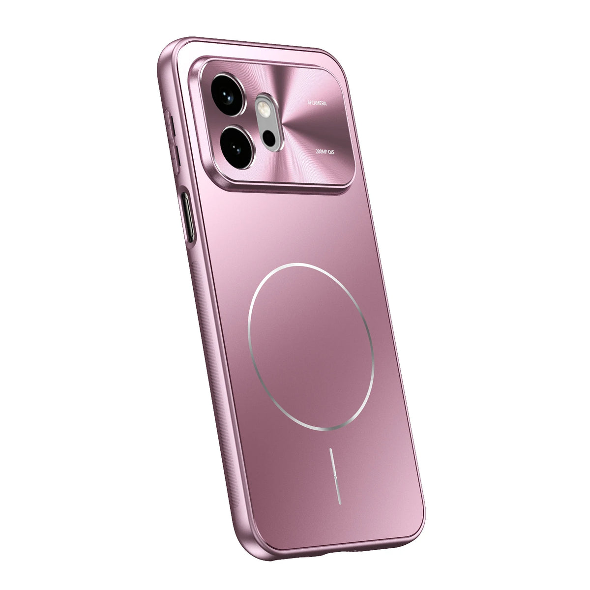 Shockproof Matte Wireless Charging Magnetic Phone Case For Honor 600 Honor600 Pro, Slim Hard Precise Camera Protective Cover
