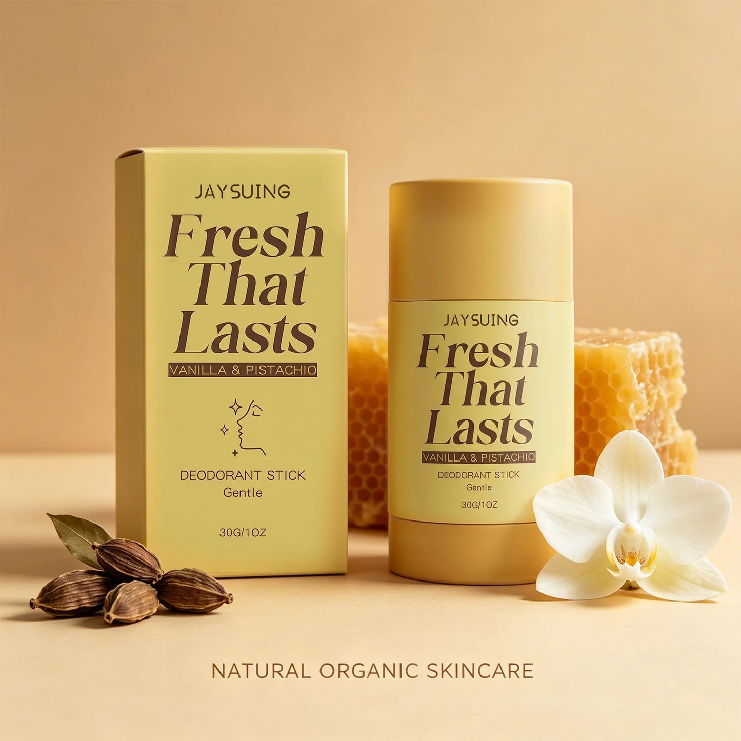 Vanilla Deodorant Antiperspirant Remove Underarm Body Bad Odor Refreshing Lasting Aroma Anti Sweating Portable Perfumed Stick