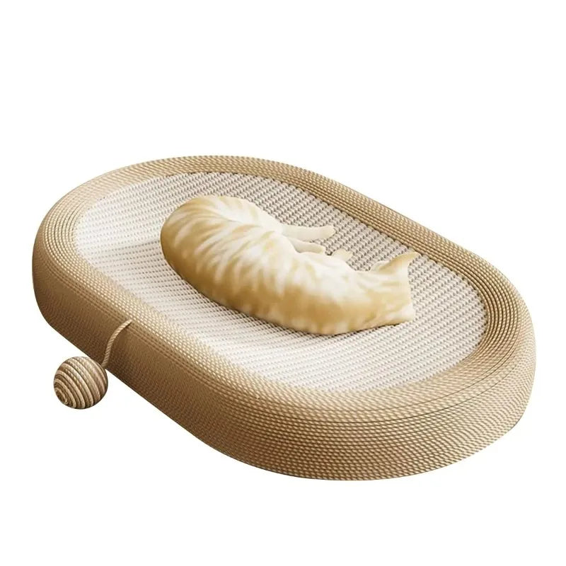 Cat Scratching Nest, Household Multifunctional Sisal Cat Scratching Board Sofa Bed Dual-purpose Scratch-resistant Large Cat Bed