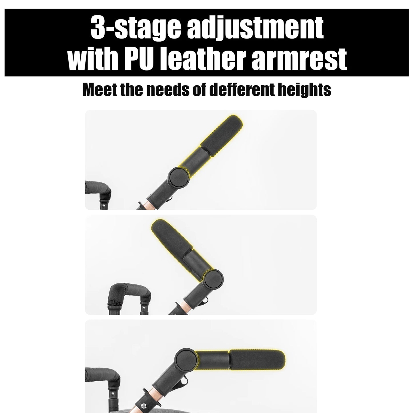 3-in-1 Baby Stroller Convertible Car Seat Carrier Newborn