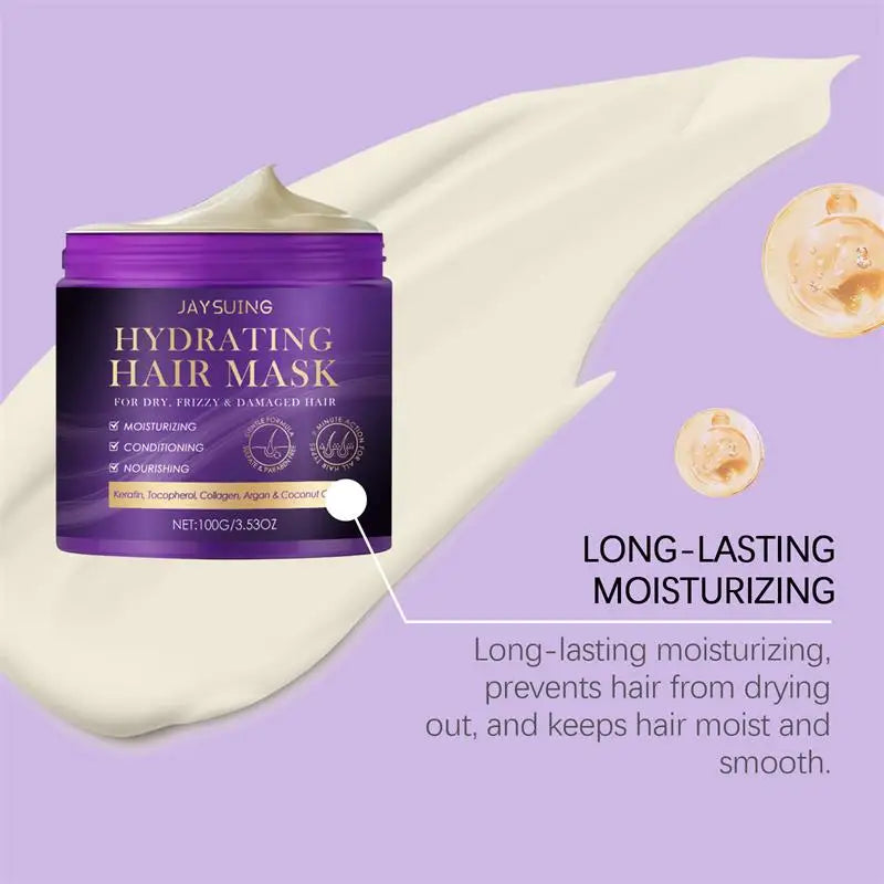 Magical Keratin Hair Mask 5 Seconds Repair Damaged Frizzy Hair Soft Smooth Shiny Nutrition Deep Moisturize Nourishing Hair Care