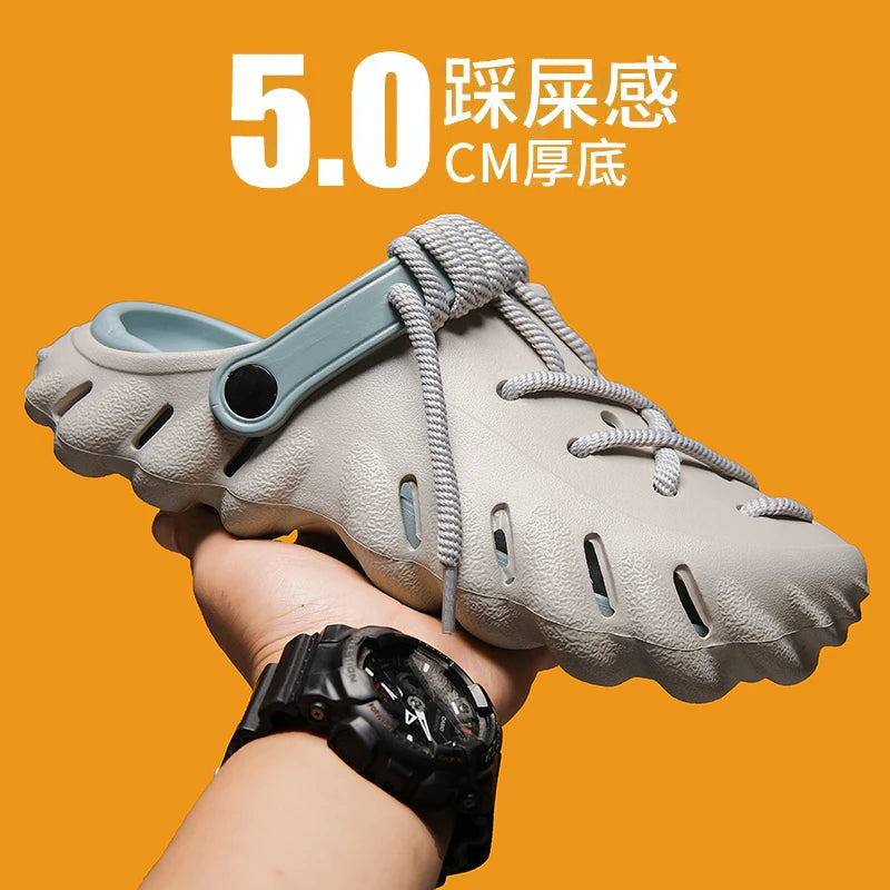 Summer Outdoor Sandals for Men And Women Breathable Hiking Shoes Water Beach Mens Sandals Camping Climbing Aqua