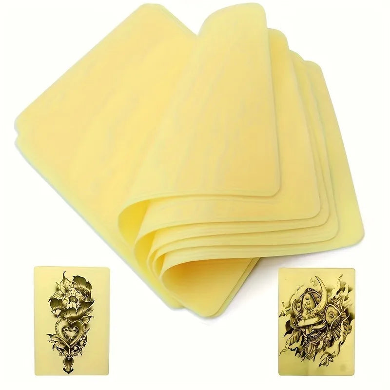 DQFART Tattoo Kit With 10Pcs 5ml Tattoo Ink 20Pcs Tattoo Ink Cups 10Pcs Tattoo Transfer Paper Tattoo Supplies Tattoo Accessories