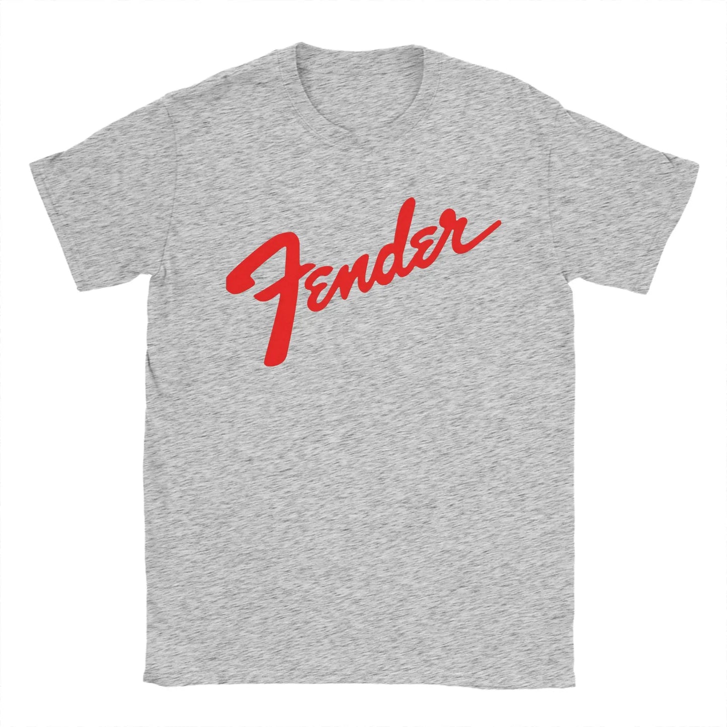 Fender Jimi Hendrix Electric Guitar T-Shirt Beach 100% Cotton T-Shirts For Adult Casual Tee Shirt Short Sleeve Y2K Funny Clothes