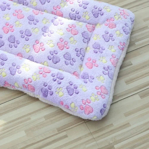 Durable Pet Blanket Plush Dog Sleeping Bed Mats Washable Cat Portable Sofa home travel suitable Warm Soft Flannel relax Towel