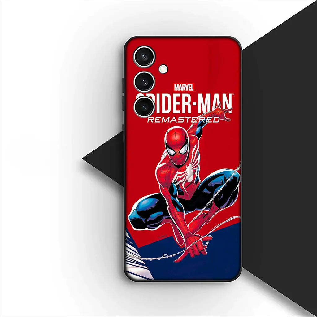 Cover Venom Spider Man Marvel Spiderman Phone Case for OPPO A18 A16 A80 A40 A17 A15 A38 A78 A79 A54 A57 A58 A60 4G 5G Casing