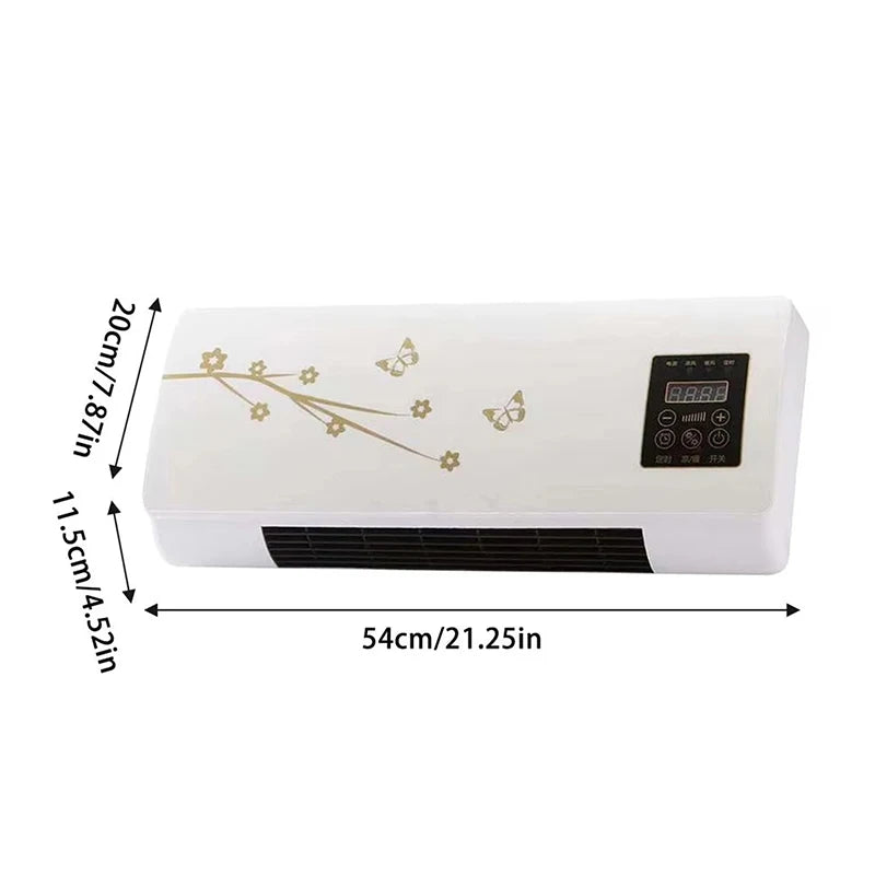 Wall-mounted Air Conditioner Fan and Heater RV Air Conditioner Fan Heater Combo Split Portable Ductless Air Conditioner