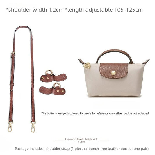 Zqish Zak Avec Principale Et Inclinée Y2K Ballon Haut Nylon Élément Sangle D'épaule Sans Perforation En Pression Style Français