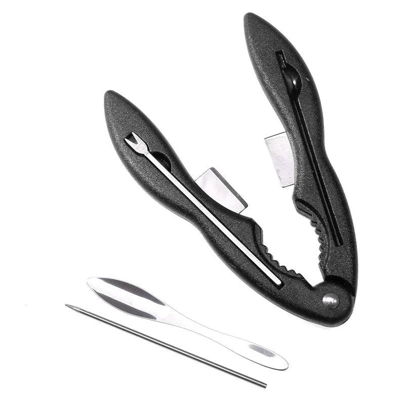 Creative Lobster Cracker Crab Claws Sheller Walnut Clip Sea Food Tool Lobster Clamp Pliers Clip Home Kitchen Seafood Tools 4pcs