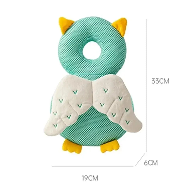 1PCS Baby Anti-Fall Head Protection Pillow, Breathable Toddler Safety Cushion, Soft Head Guard Pad for Kids Learning to Walk, Sh
