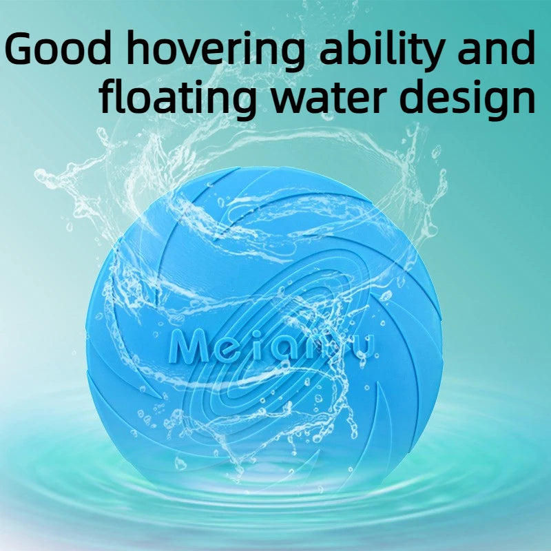 Dog Flying Saucer Interactive Funny Pet Cat Toy Dog Game Flying Discs Resistant Chew Puppy Training  Pet Dog Supplies