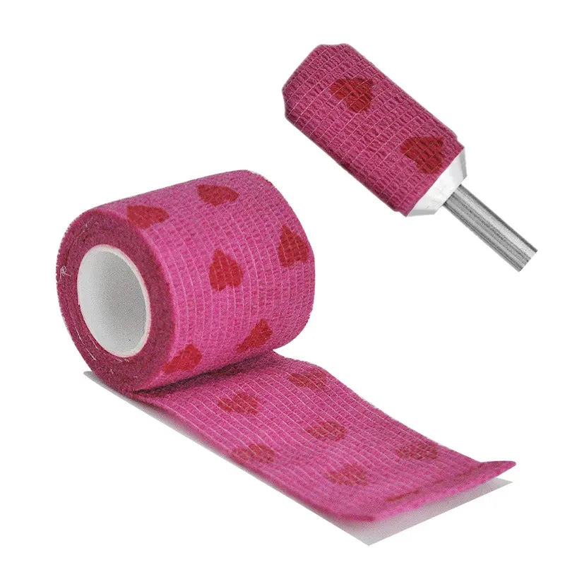 1/6/12/24/30pcs Tattoo Grip Strength Bandage Cover Tape Non Woven Waterproof Self Adhesive Wrist Protection Accessories
