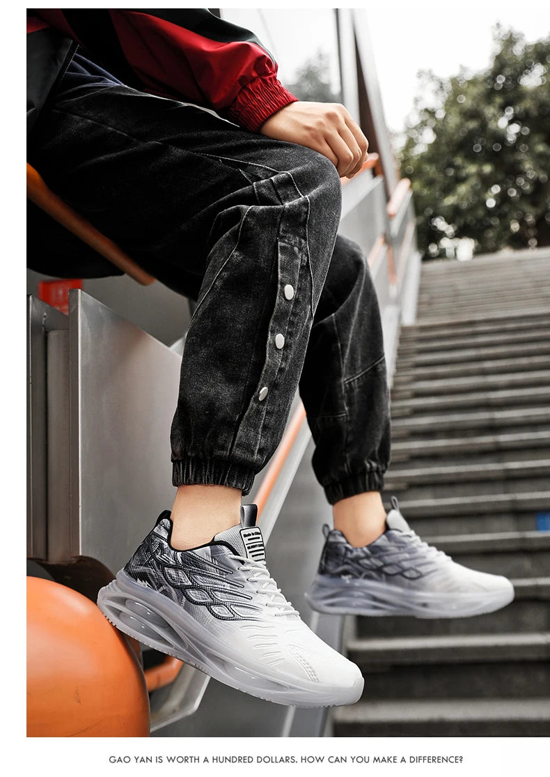 Men Running Shoes Comfortable Sport Shoes Men Lightweight Walking Shoes Men Sneakers Breathable Zapatillas Flats Jogging Shoes