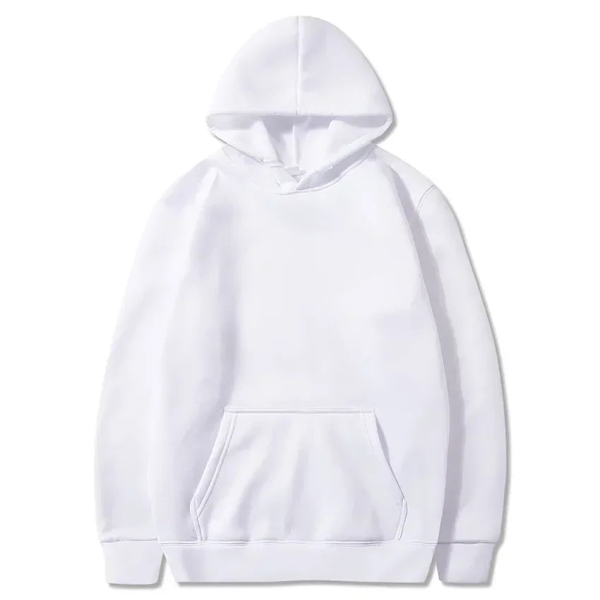 Men's Brand Monochrome, Red, Black, Gray, Pink, Casual Top, Men's and Women's Hip-hop Hoodies, Sportswear, Fashion, Autumn