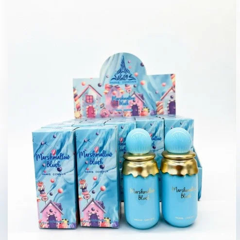 Fashion Elegant Sweet Marshmallow Blush Perfume Eau de Parfum Spray for Women Long Lasting Floral Fruity Gourmand Scent